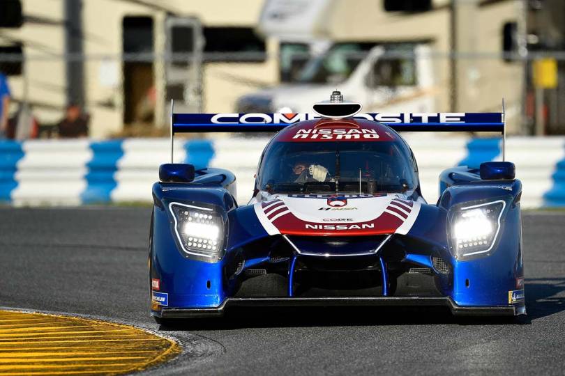 The Core Autosport Ligier Nissan DPi finishes just shy of the podium in