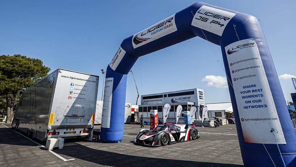 Ligier European Series course support 24 Heures du Mans