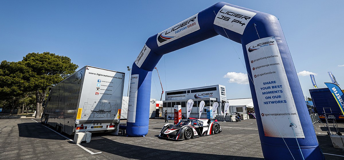 Ligier European Series course support 24 Heures du Mans