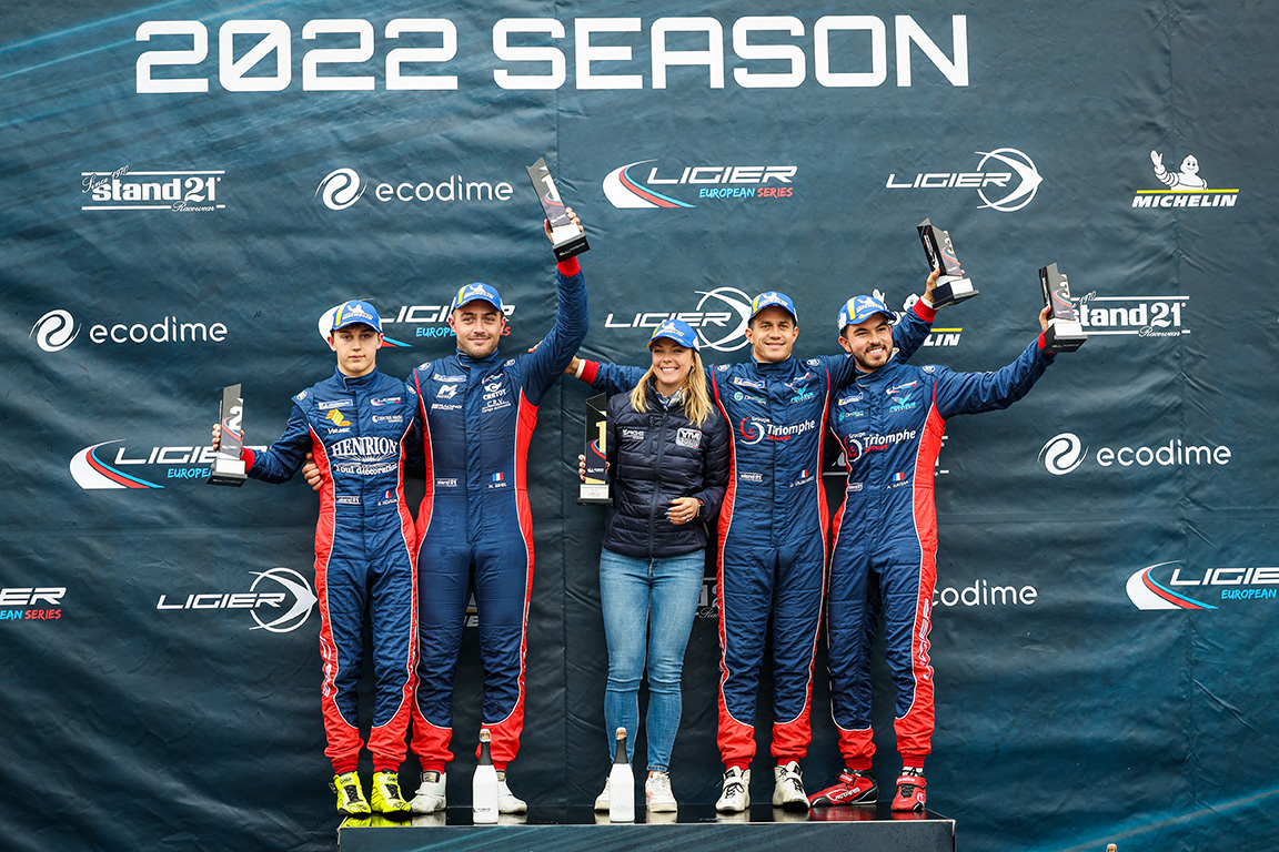 Ligier JS P4 Race 1 Podium at Spa-Francorchamps 2022
