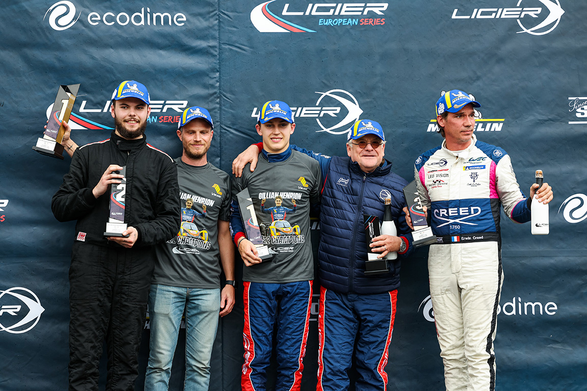 Ligier JS P4 Race 2 Podium at Spa-Francorchamps 2022