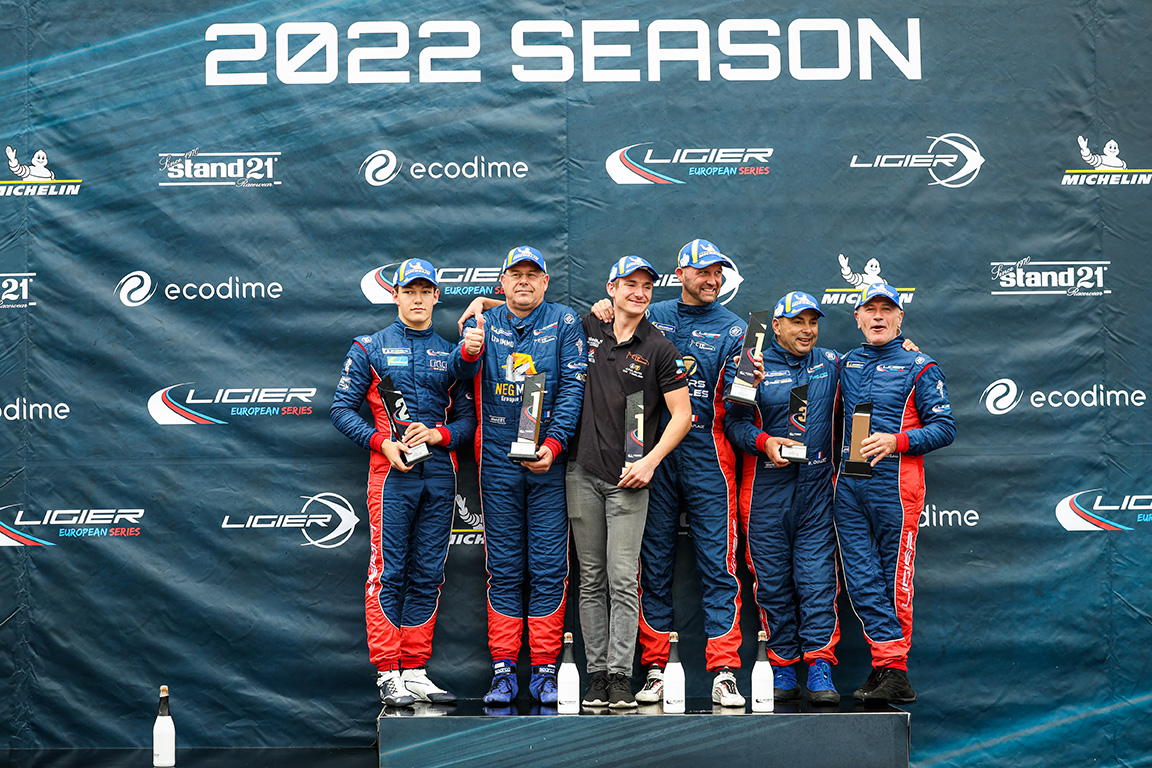 Ligier JS2 R Race 1 Podium at Spa-Francorchamps 2022