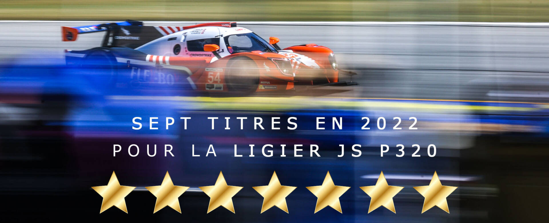Ligier JS P320 sept championnats gagnés en 2022