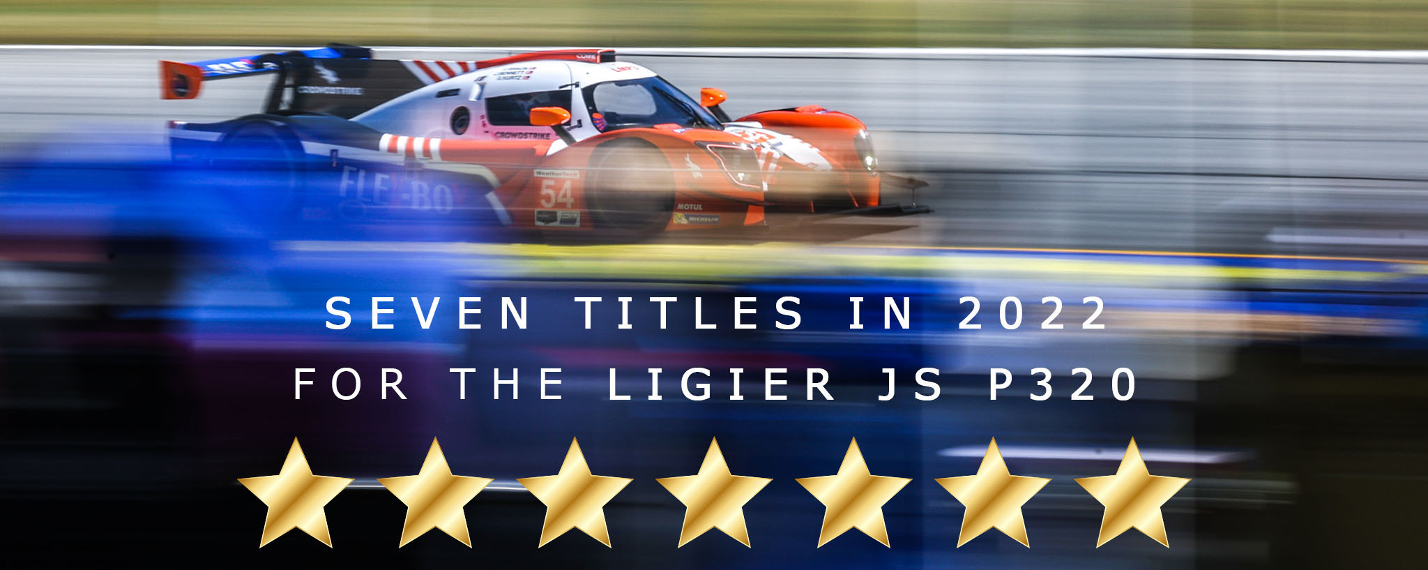 Ligier JS P320 seven championships won